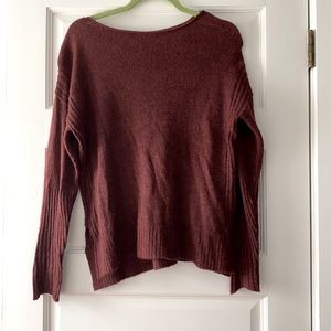 Melrose and Market Maroon Sweater